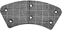 UJD50055   Brake Lining-Fiber---Replaces AR28487
